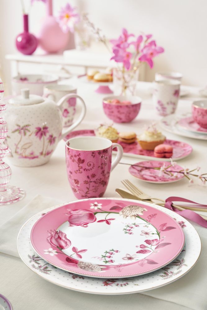 Assiettes au quotidien - Assiette Jolie Tulipe Rose - 23cm - PIP STUDIO
