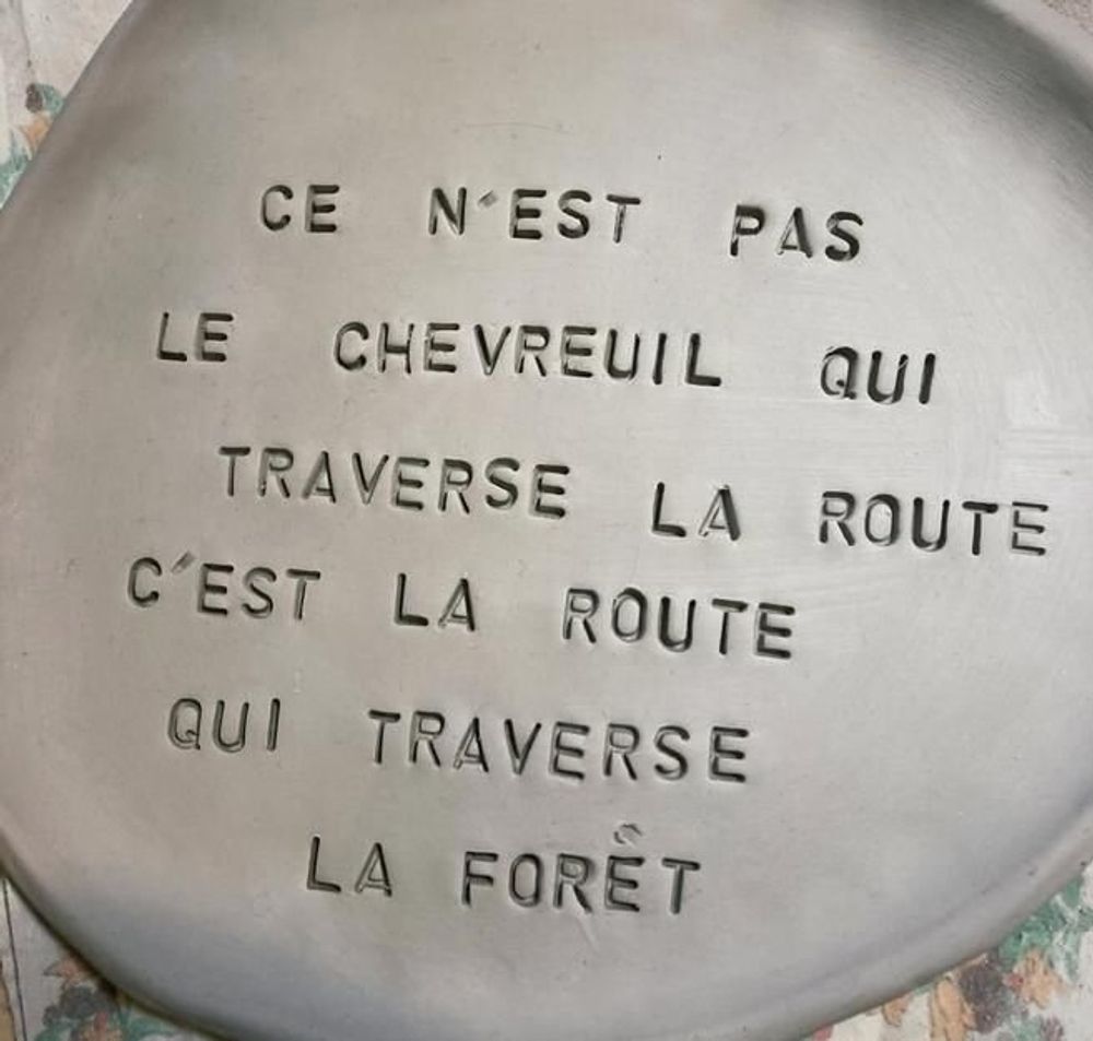 Objets personnalisables - GRANDE ASSIETTE PERSONNALISÉE - BIG BAND POTERIE