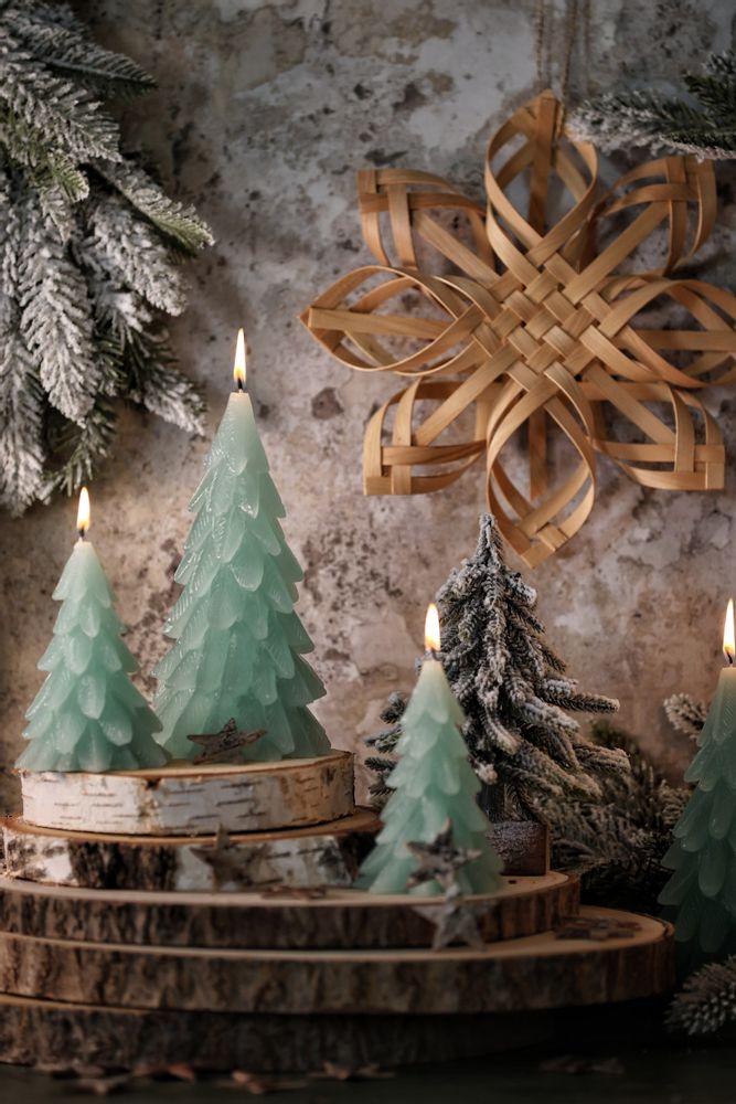 Objets de décoration - Bougie "Sapin" - CIERGERIE DES PREMONTRES