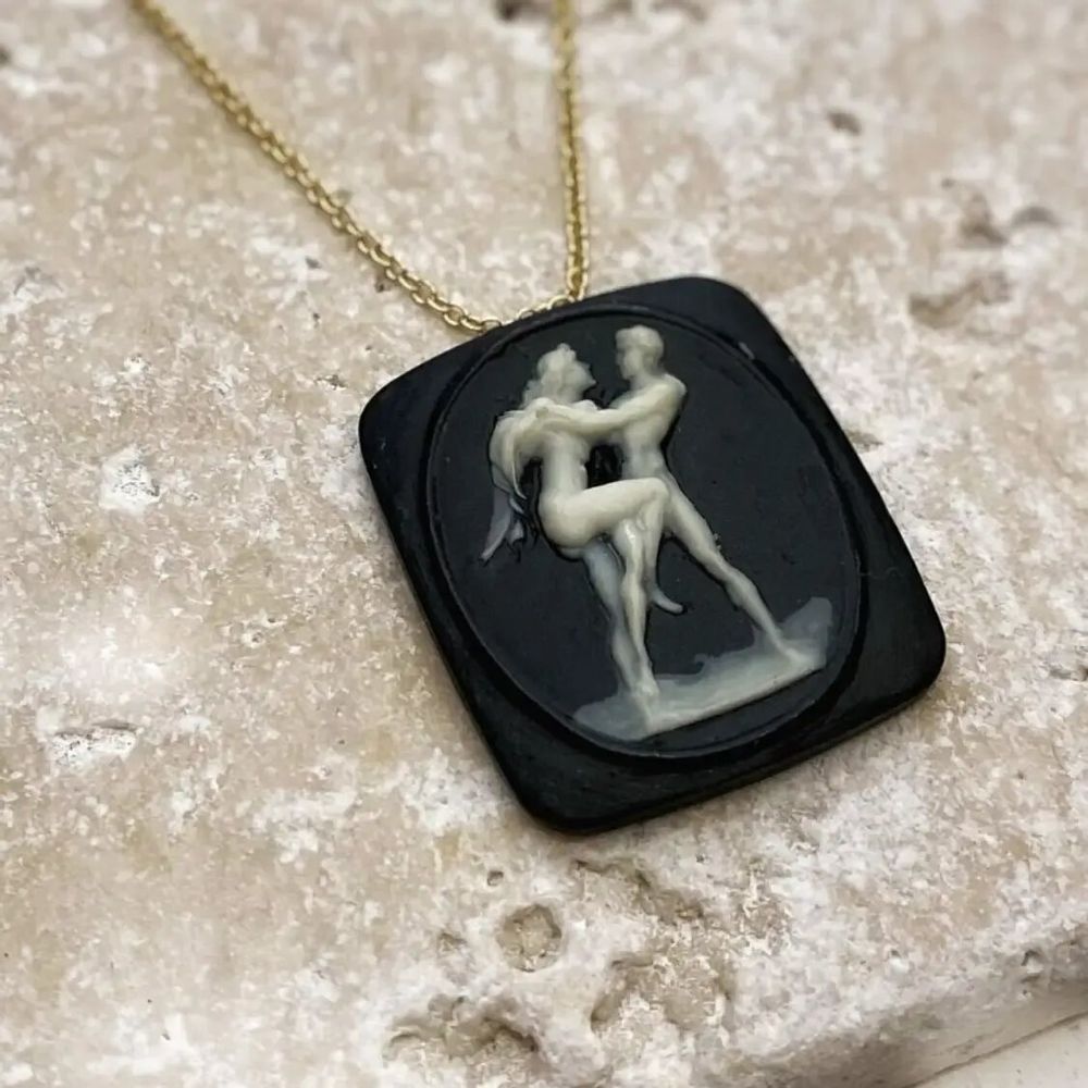 Bijoux - Collier camée - Engel - FASCINATO