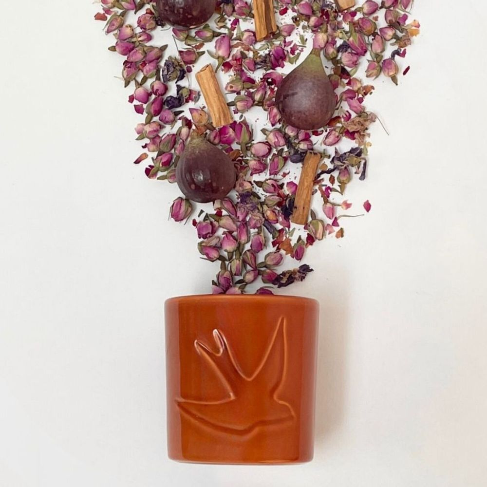 Céramique - BOUGIE D'INTERIEUR - MONOCHROMIC CERAMIC