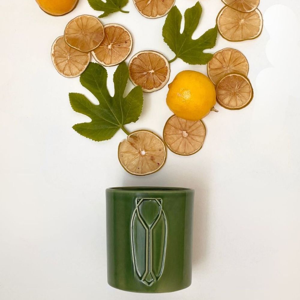 Céramique - BOUGIE D'INTERIEUR - MONOCHROMIC CERAMIC