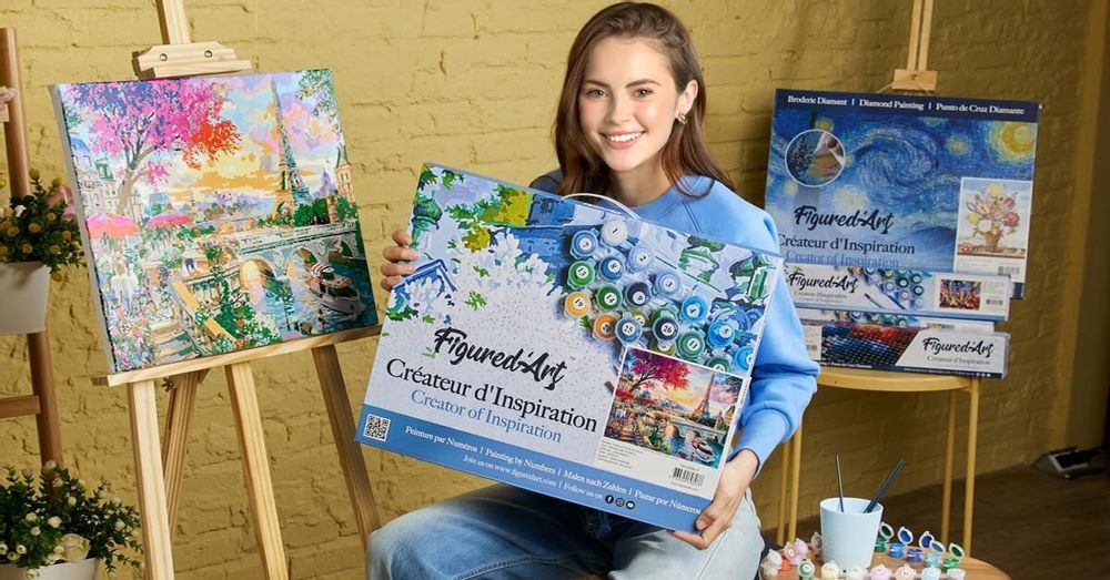 Papeterie - Peinture par numéros - FIGURED'ART