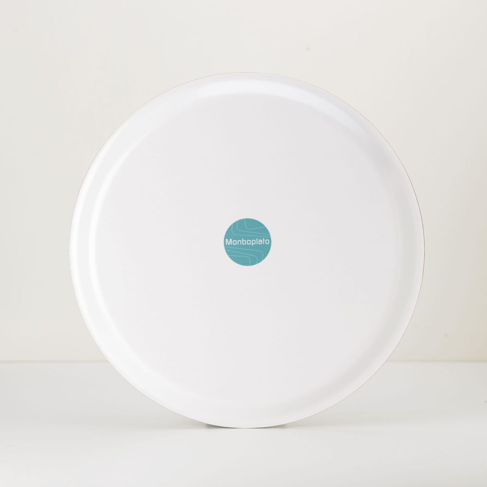 Plateaux - Plateau de service rond en bois - baby choux 38 cm - MONBOPLATO