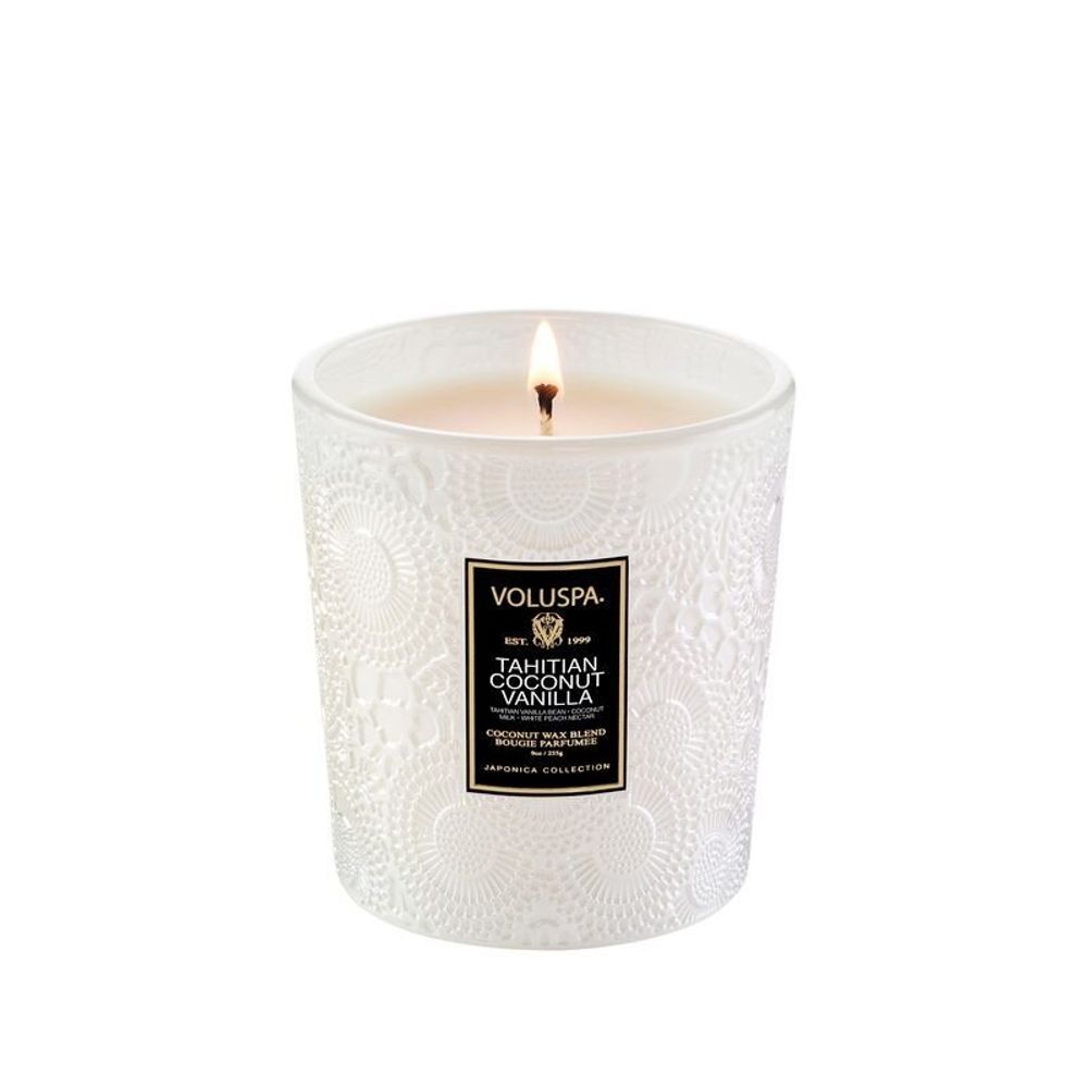 Bougies - Tahitian Coconut Vanilla 9oz Classic - VOLUSPA
