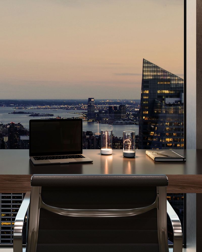 Accessoires de déco extérieure - Lampe de table rechargeable PULSE - SOMPEX