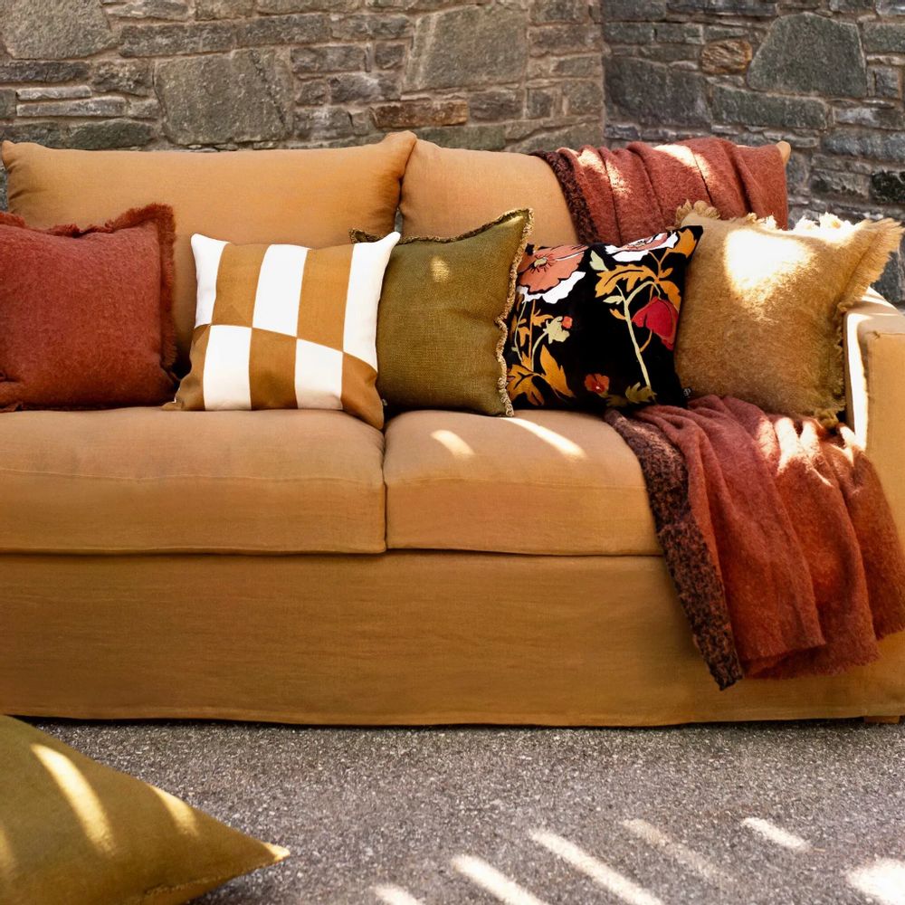 Design textile et surface - Canapés en lin Brooklyn et Soho - HAOMY