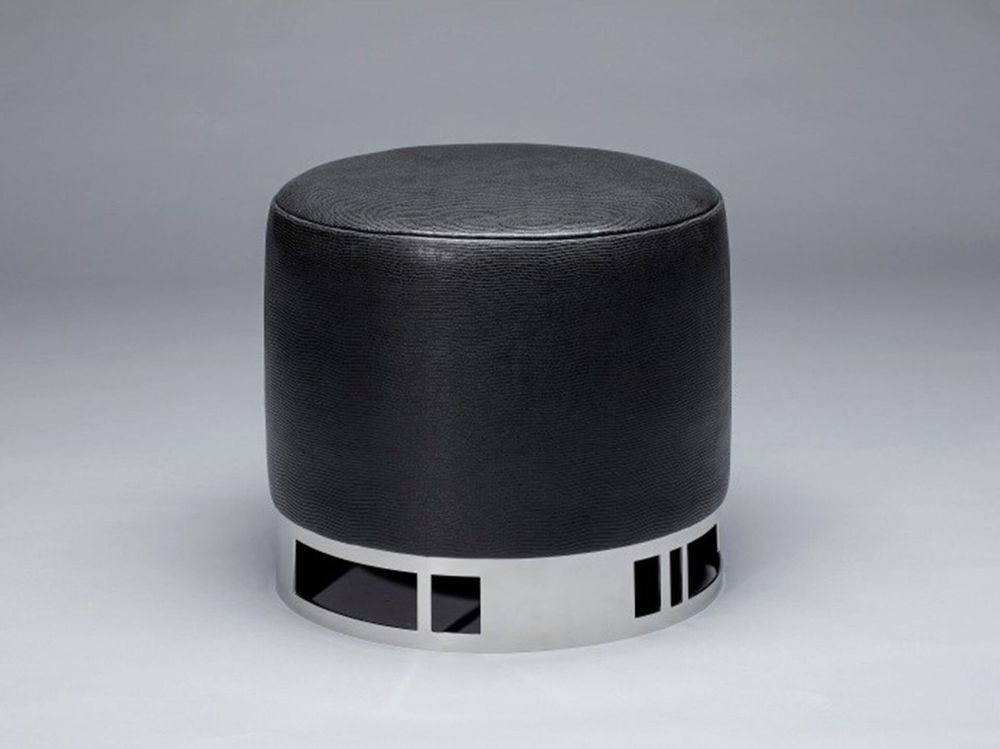 Stools - Escape Stool in Stainless Steel Base - DUISTT