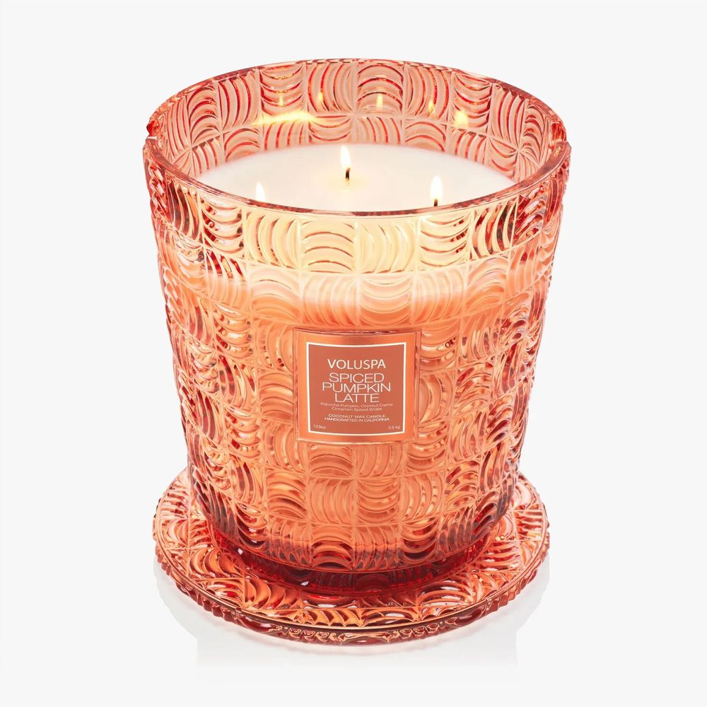 Candles - Spiced Pumpkin Latte Capsule 5W Hearth - VOLUSPA