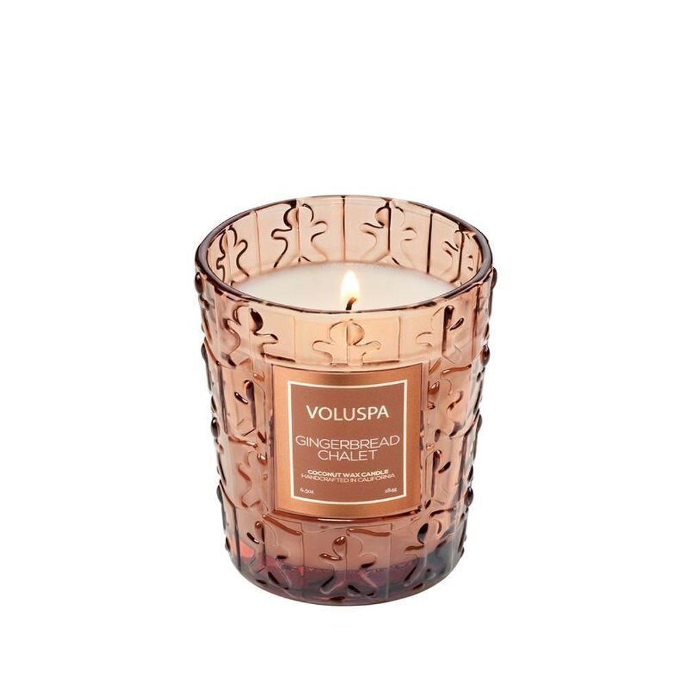 Bougies - Gingerbread Chalet 6.5oz Classic Candle - VOLUSPA