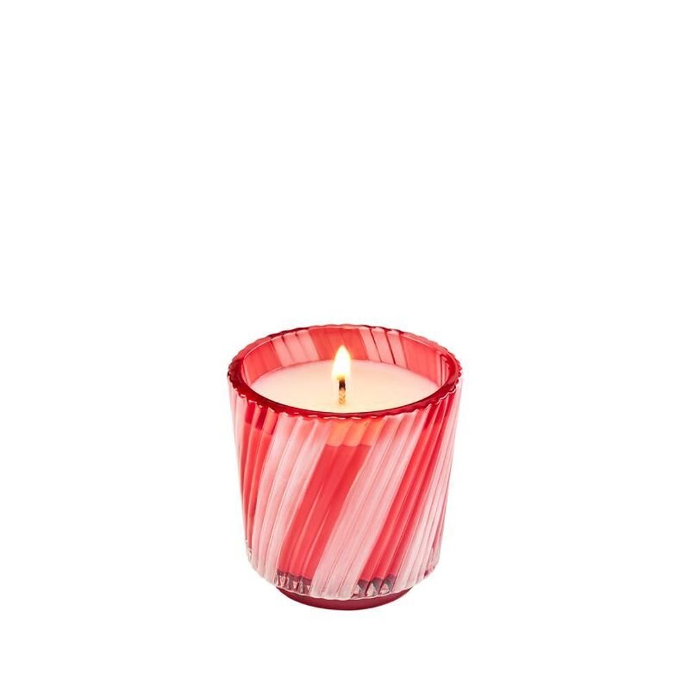 Bougies - Crushed Candy Cane 2.5oz Boxed Pedestal - VOLUSPA