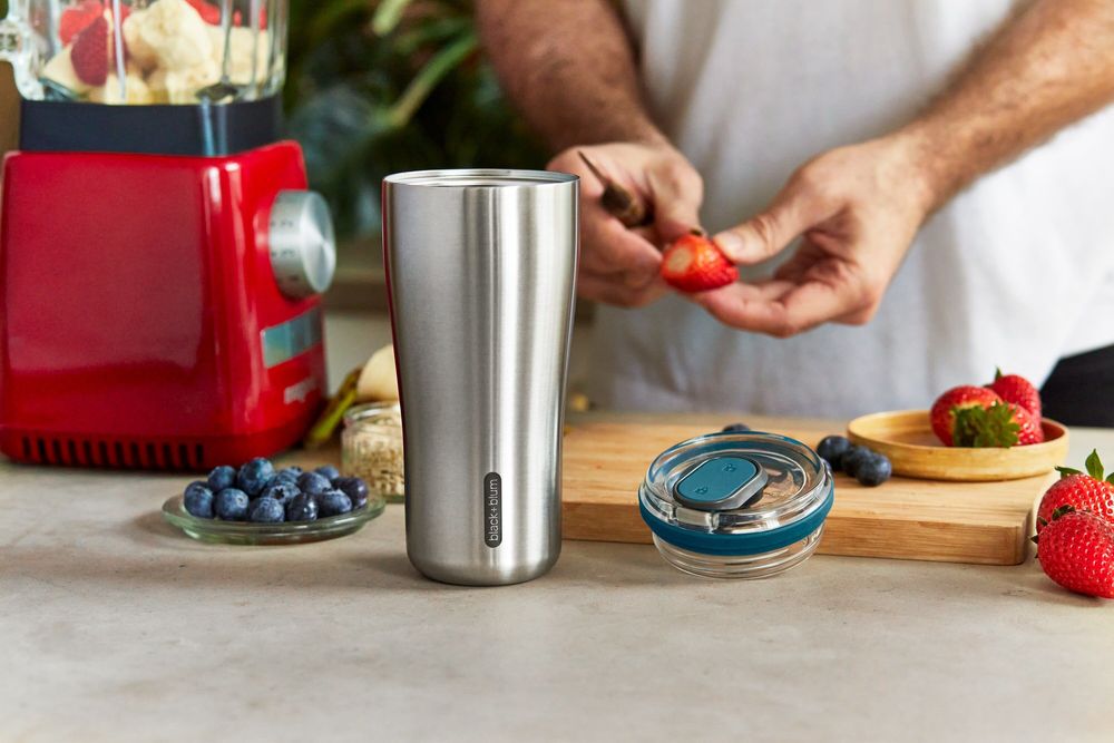 Linens - Insulated Travel Tumbler 600ml - Stainless Steel - BLACK+BLUM EUROPE