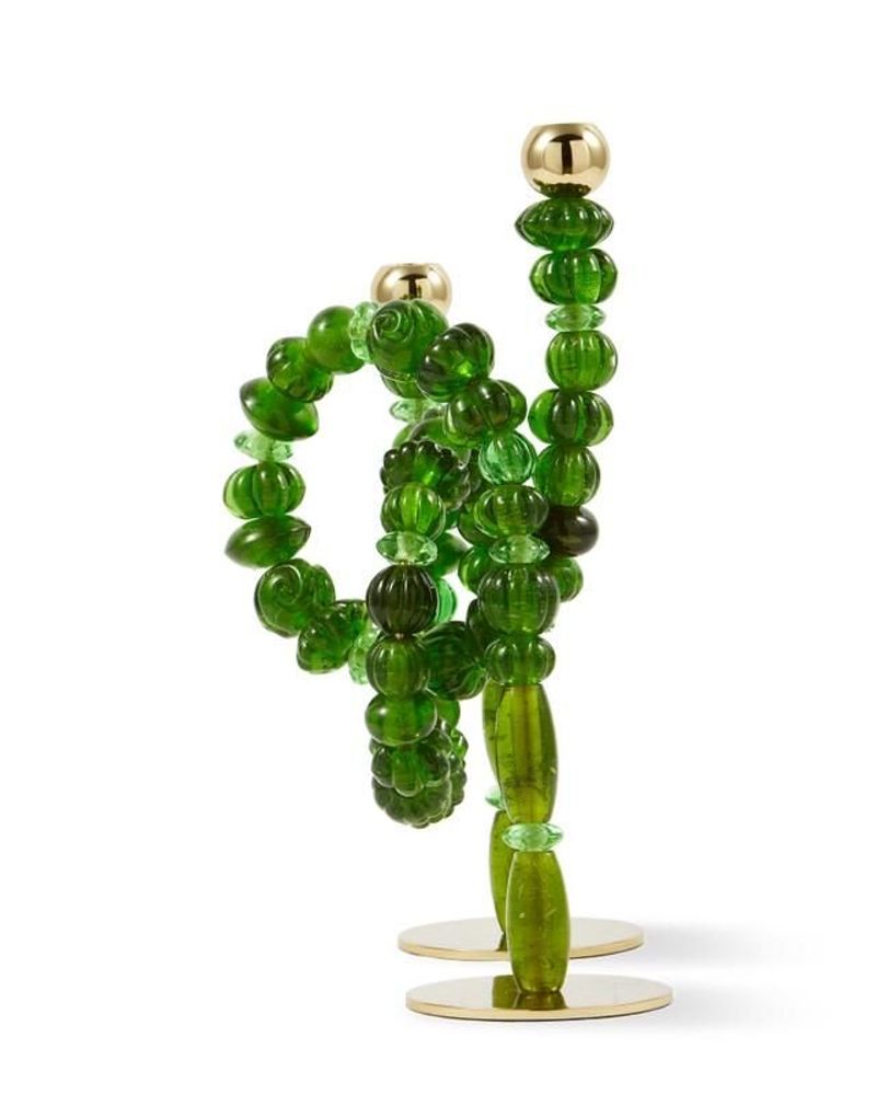 Objets de décoration - Bougeoir en perles - POLSPOTTEN