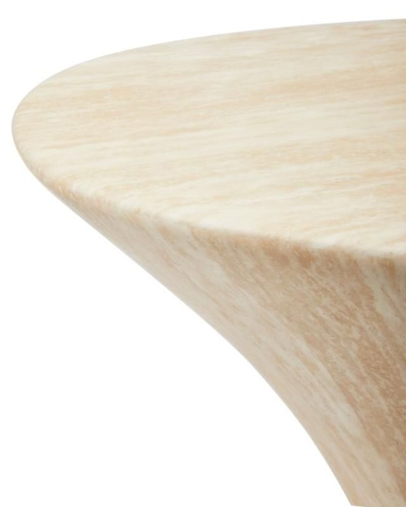 Tables basses - Table basse ovale aspect marbre (L) - POLSPOTTEN