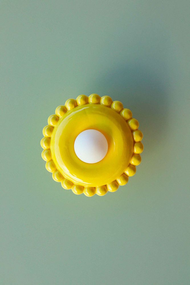 Design objects - Luna Tall Vanilla Wall Lamp - BELLO ET BELLO
