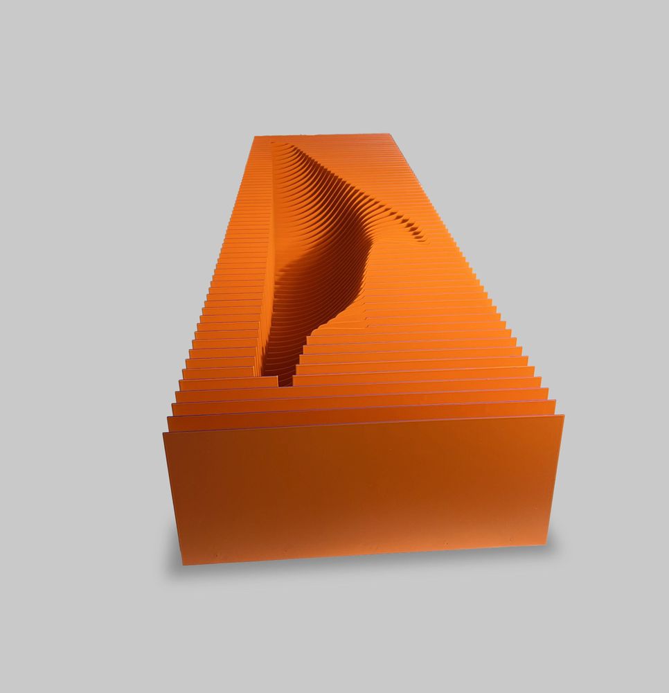 Sculptures, statuettes et miniatures - Sculpture murale ou sur socle IN 03 Mandarine-Mandarine - ANTOINE F.
