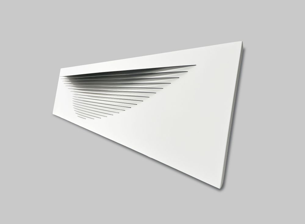 Sculptures, statuettes et miniatures - Sculpture murale PD01 Charcoal-White - ANTOINE F.