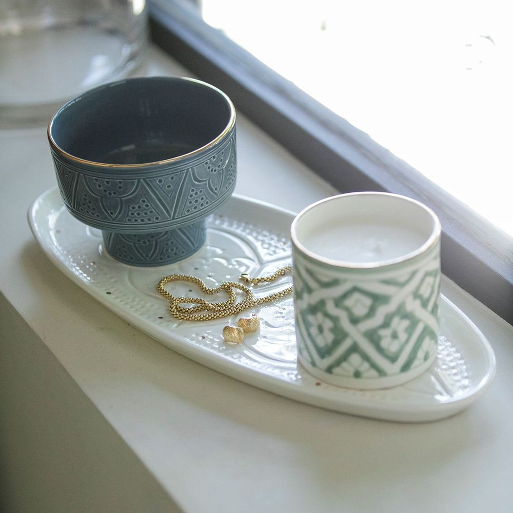 Platter and bowls - NOS PLATEAUX ET PLATS DE SERVICE - CHABI CHIC
