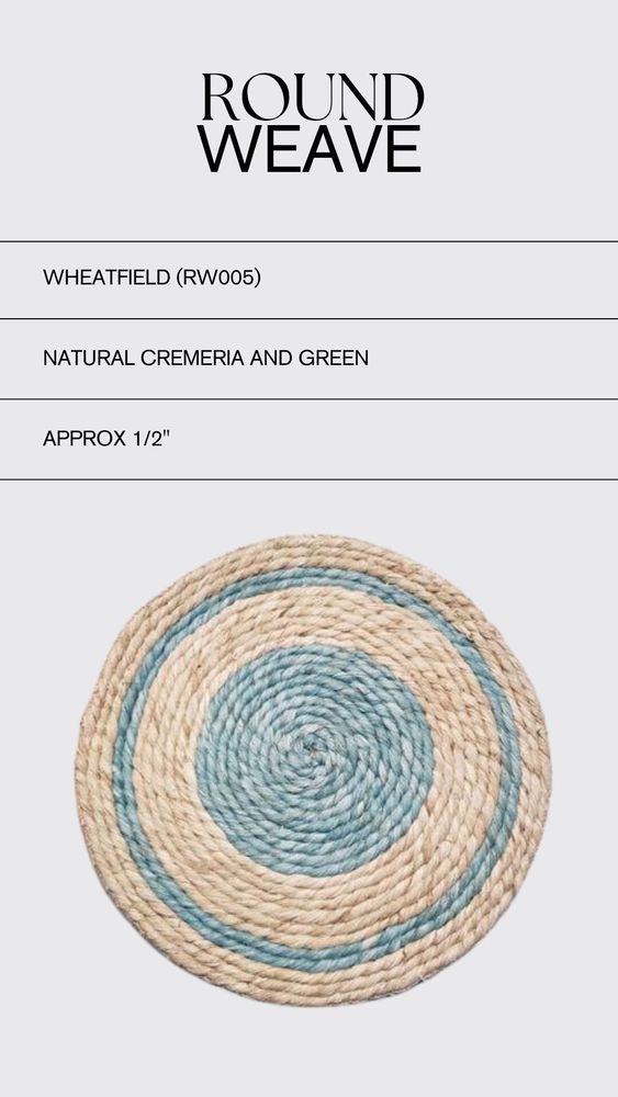 Tapis design - Tapis Champs de blé - WEAVEMANILA