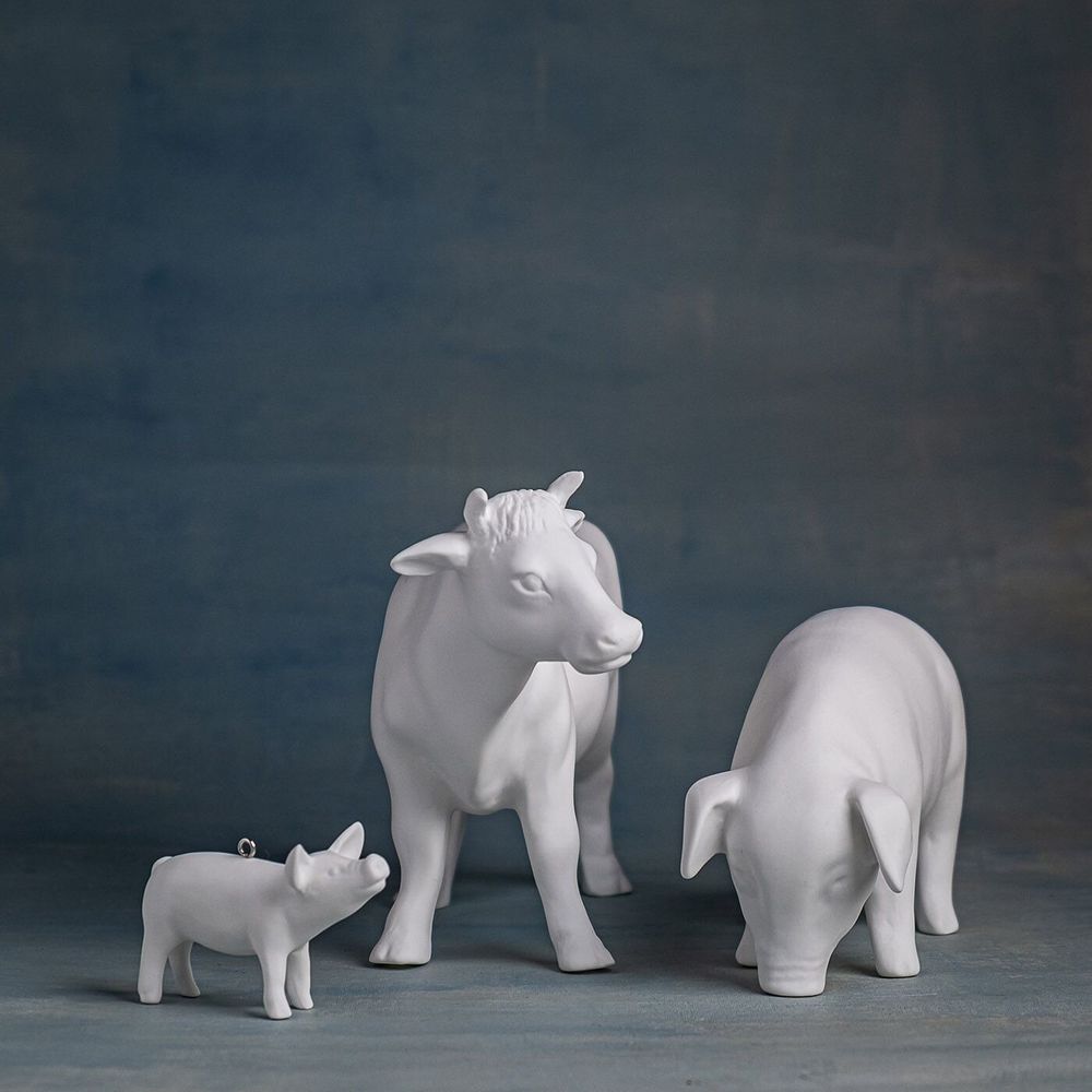 Decorative objects - GRETE cow figure - KLATT OBJECTS