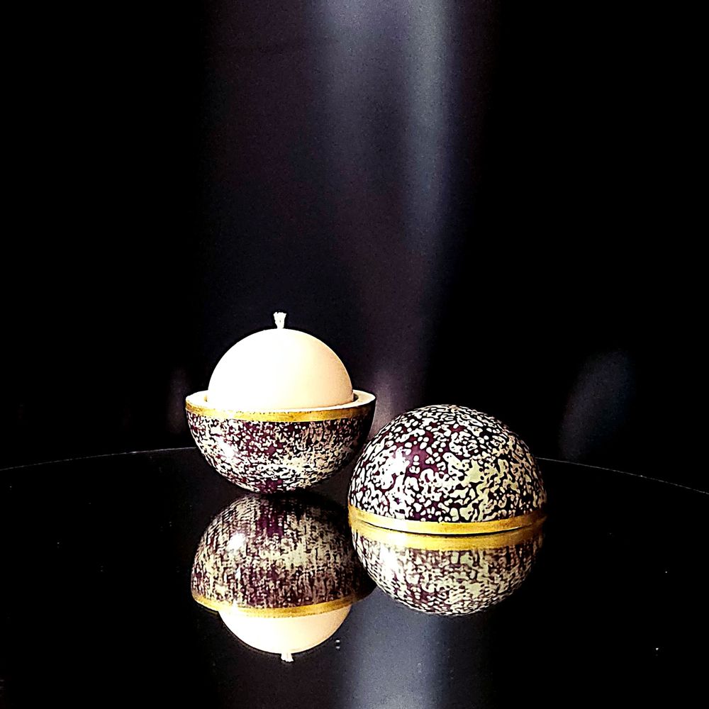 Cadeaux - Bougie Globe Bollywood au Figuier - PONPON CURIOSITAS