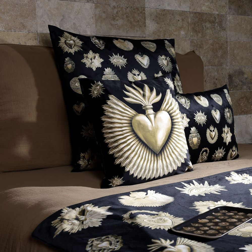 Design textile et surface - Coussin, pochettes et plaids velours. 100% made in France. - PODEVACHE
