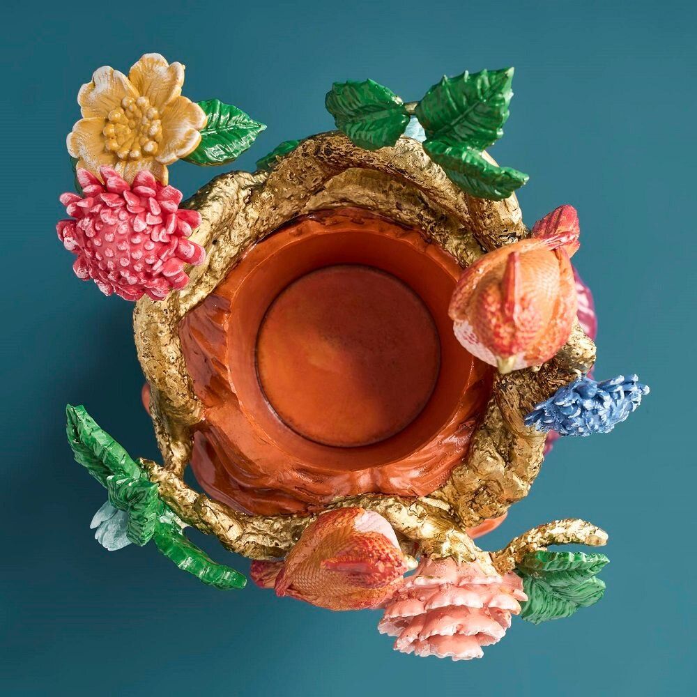 Vases - Vase Femme avec perroquets - WERNER VOSS