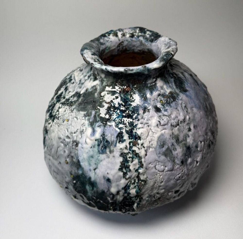 Vases - Vase "Ciel lacté" - GALERIE SANA MOREAU