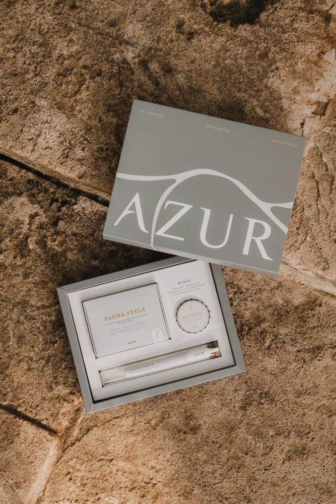 Savons - RENEW — coffret cadeau - AZUR NATURAL BODY CARE