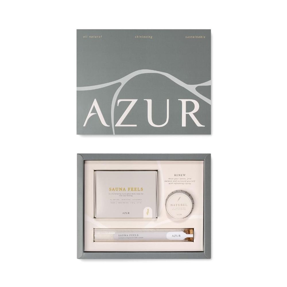 Savons - RENEW — coffret cadeau - AZUR NATURAL BODY CARE