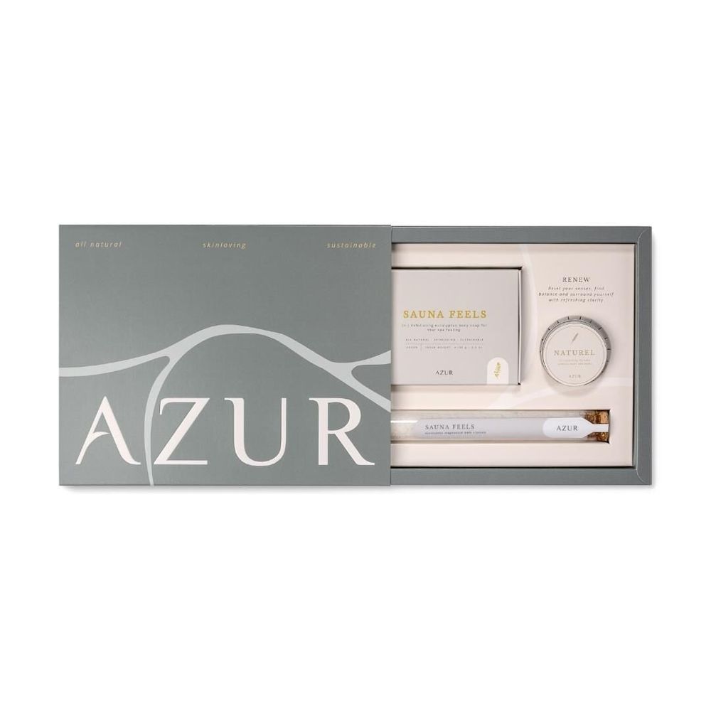 Savons - RENEW — coffret cadeau - AZUR NATURAL BODY CARE