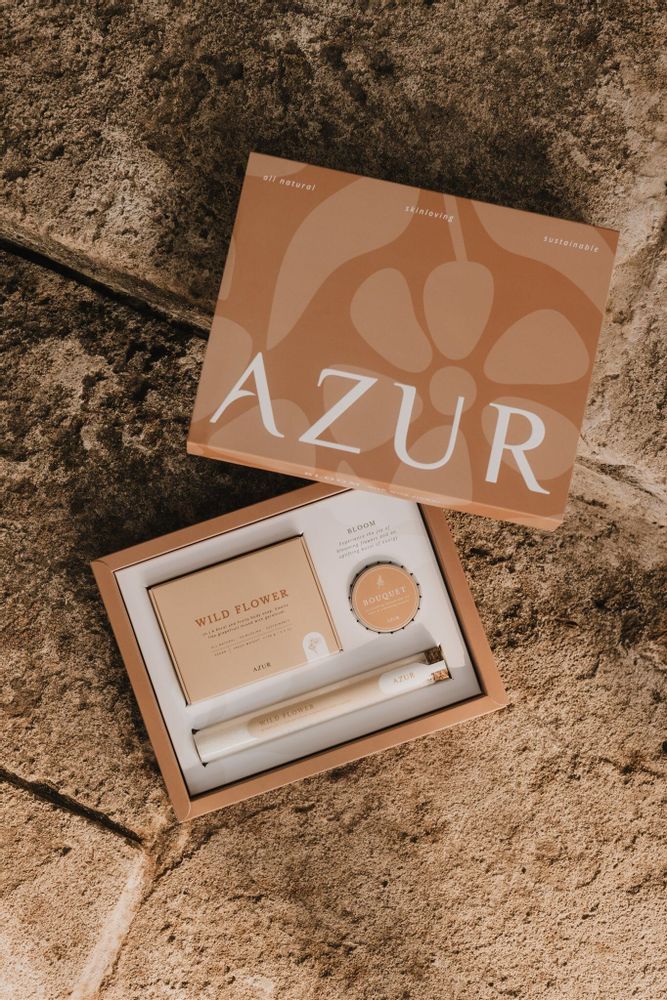 Savons - BLOOM - coffret cadeau - AZUR NATURAL BODY CARE