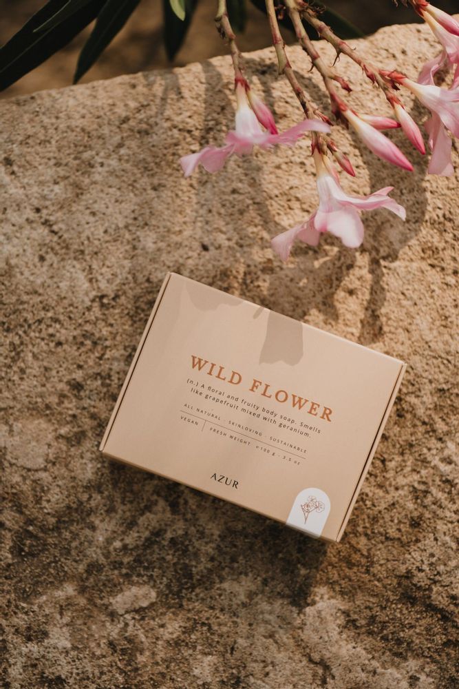 Savons - BLOOM - coffret cadeau - AZUR NATURAL BODY CARE