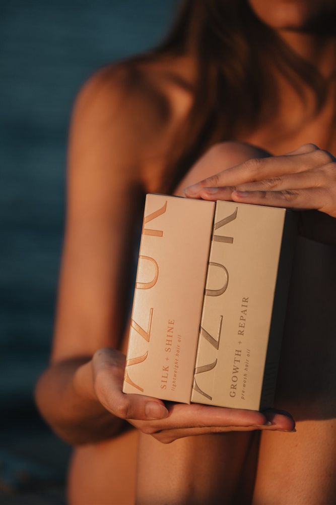 Soaps - SILK + SHINE | Lightweight Hair Oil - AZUR NATURAL BODY CARE