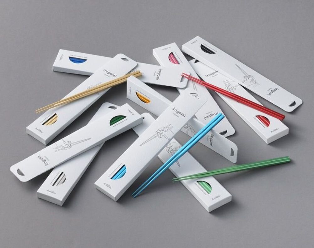 Cutlery set - irogami chopsticks - SANYEI(DEUTSCHLAND)GMBH