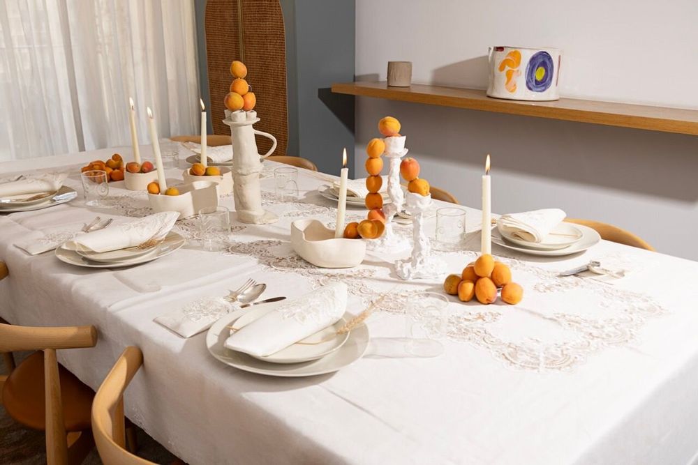 Table cloths - Dentelle Table Cloth - HYA CONCEPT STORE