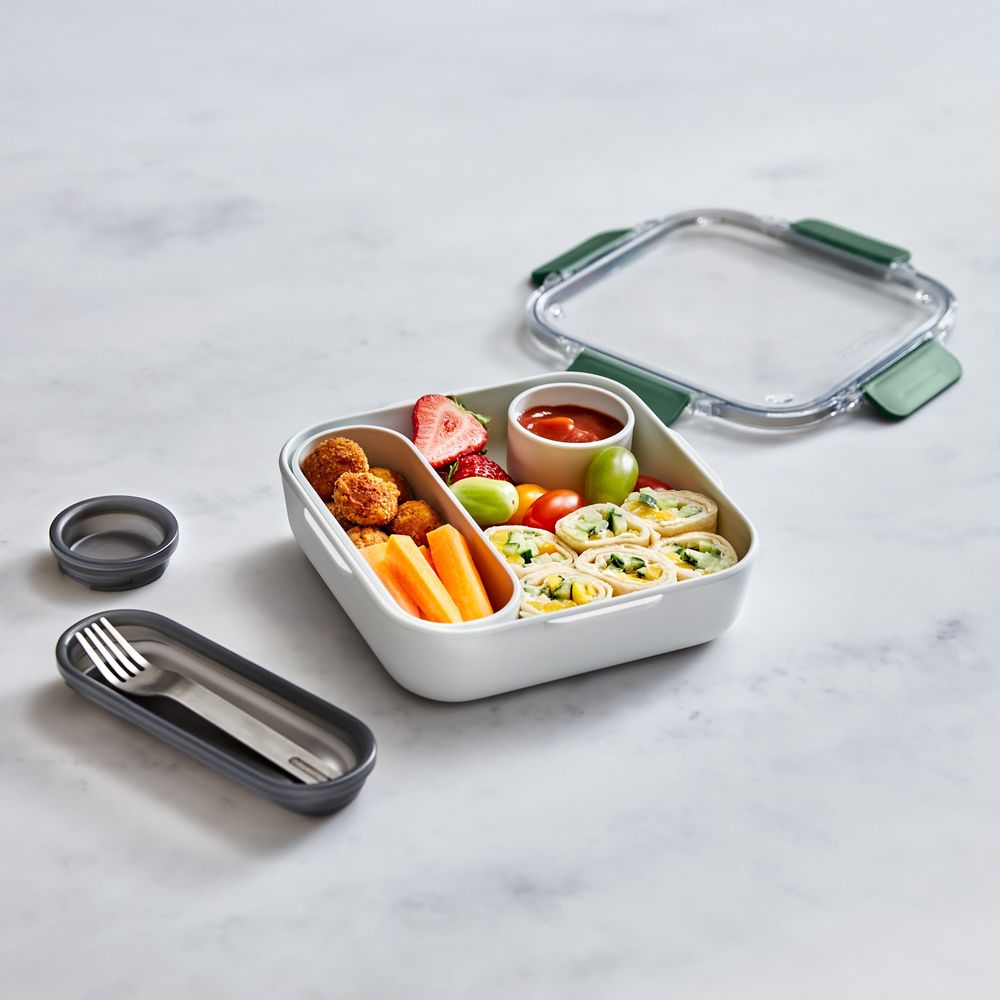 Assiettes au quotidien - Boîte à lunch Original - Boite à repas - 1L Olive ou Océan - BLACK+BLUM EUROPE