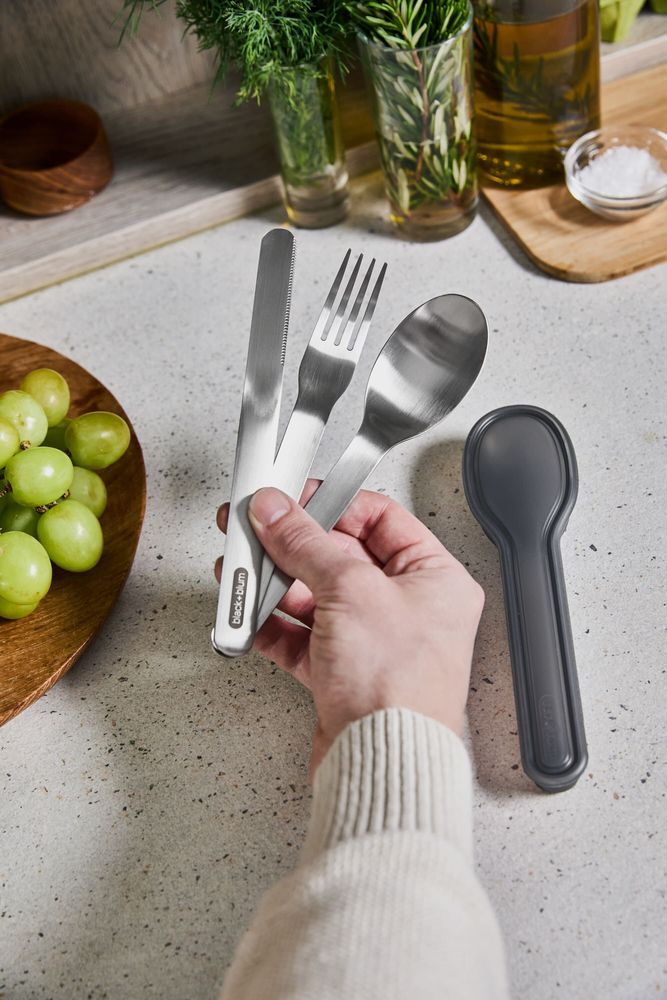 Cutlery set - Smart cutlery set + case - BLACK+BLUM EUROPE