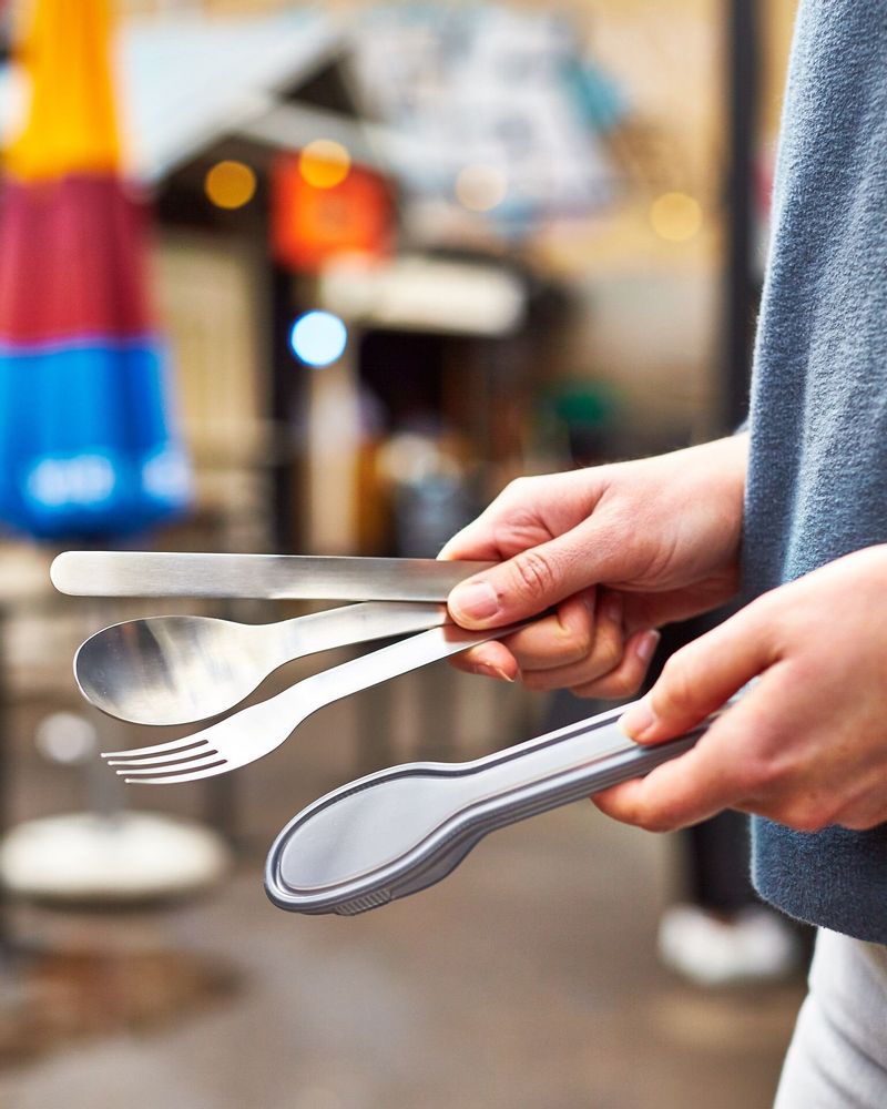 Cutlery set - Smart cutlery set + case - BLACK+BLUM EUROPE