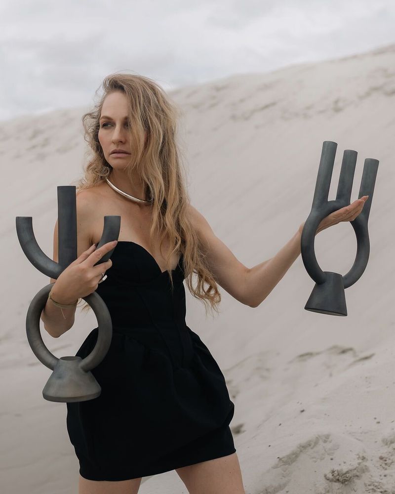 Céramique - Petit bougeoir Guculia.Tini - GALERIE SANA MOREAU