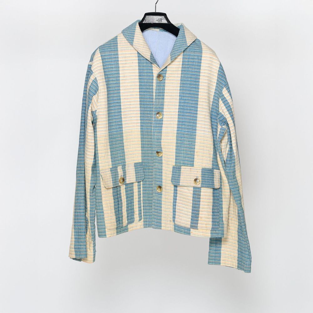 Prêt-à-porter - VESTE À RAYURES/SHORT À RAYURES - KRAMIN