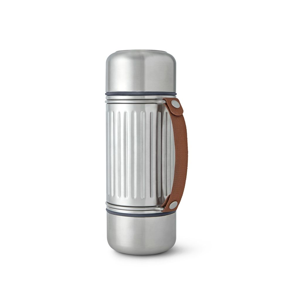 Fontaines - Explorer Flasque Duo - 1L - 2x tasses - Acier Inoxydable - BLACK+BLUM EUROPE