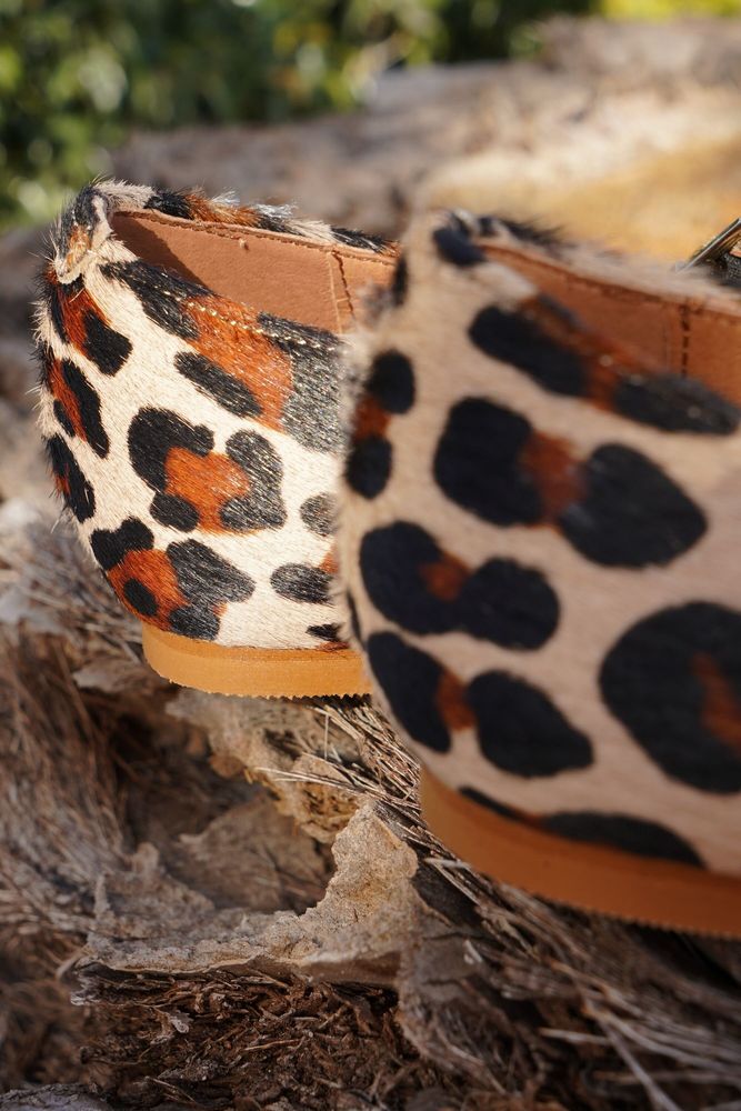 Shoes - Leopard print pony leather Mary jane - ATELIER COSTÀ