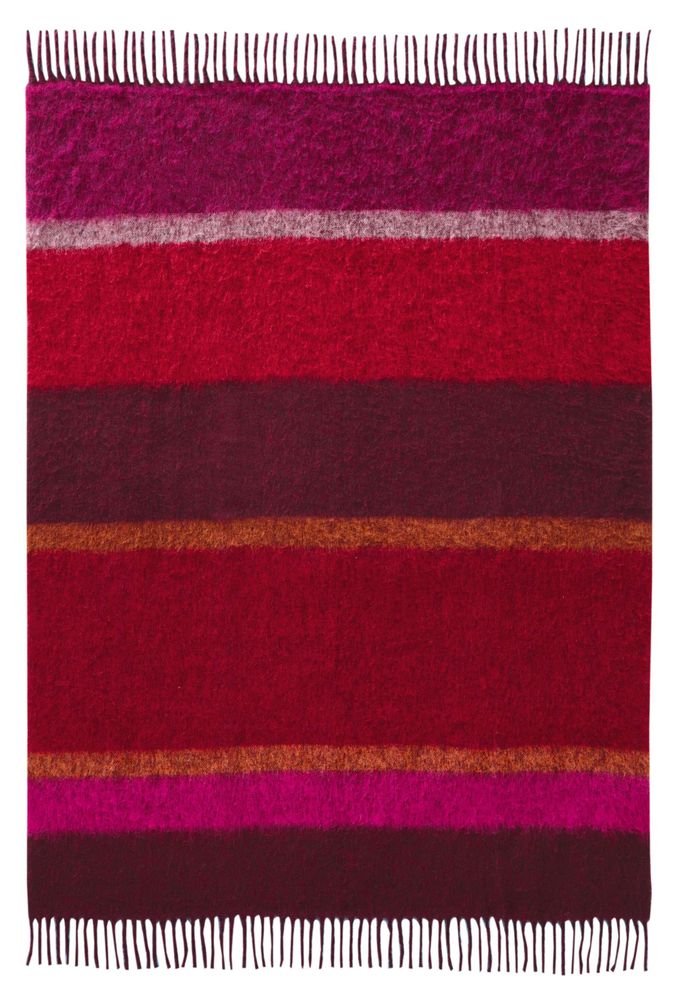 Throw blankets - Throw Mohair Look - BIEDERLACK