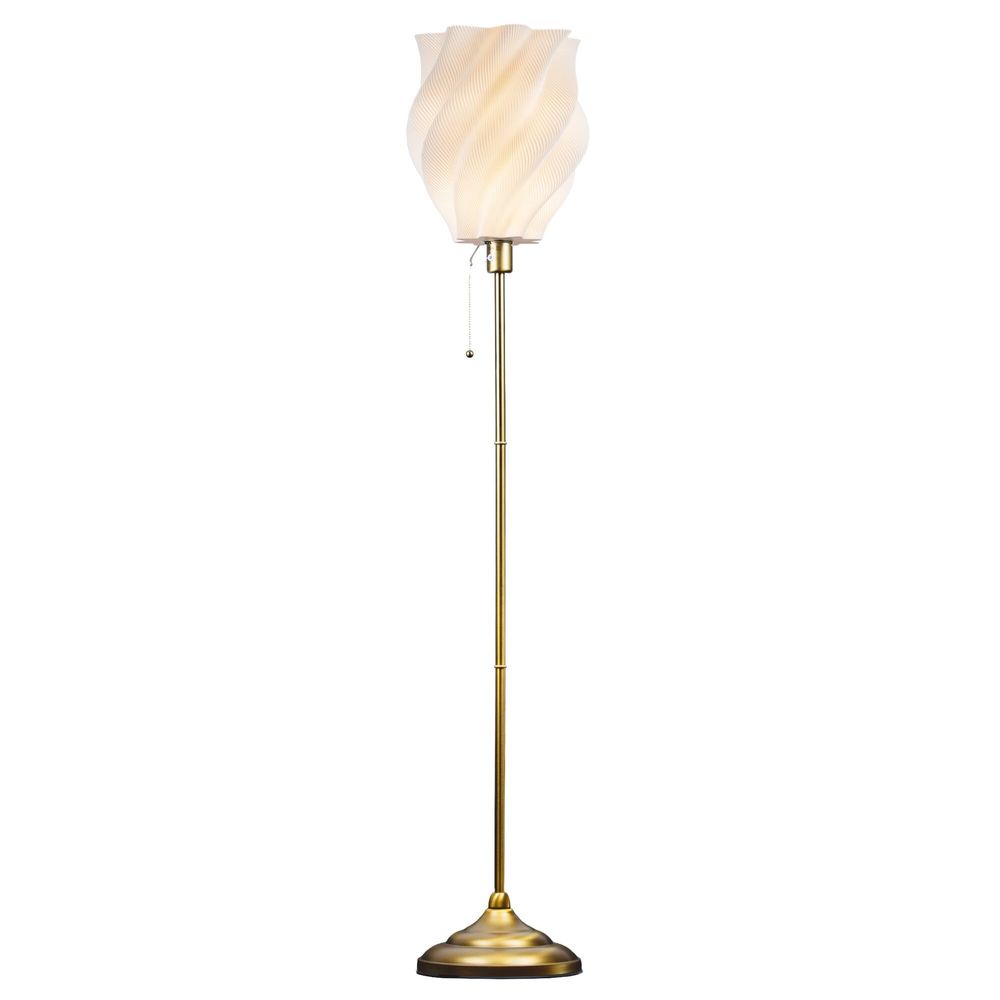 Floor lamps - SELENE Floor Lamp – Plissé Helix - ARTEMA