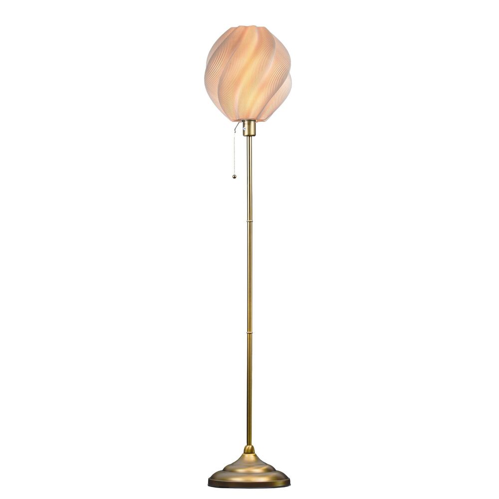 Floor lamps - SELENE  Floor Lamp – Plissé Spiral - ARTEMA