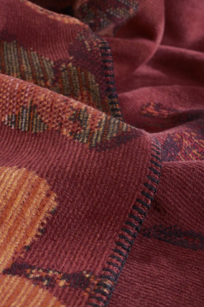 Throw blankets - Blanket Velvet Bloom - BIEDERLACK