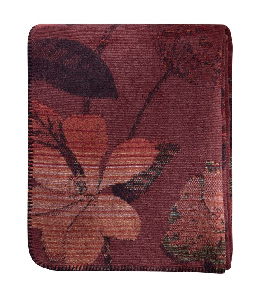 Throw blankets - Blanket Velvet Bloom - BIEDERLACK
