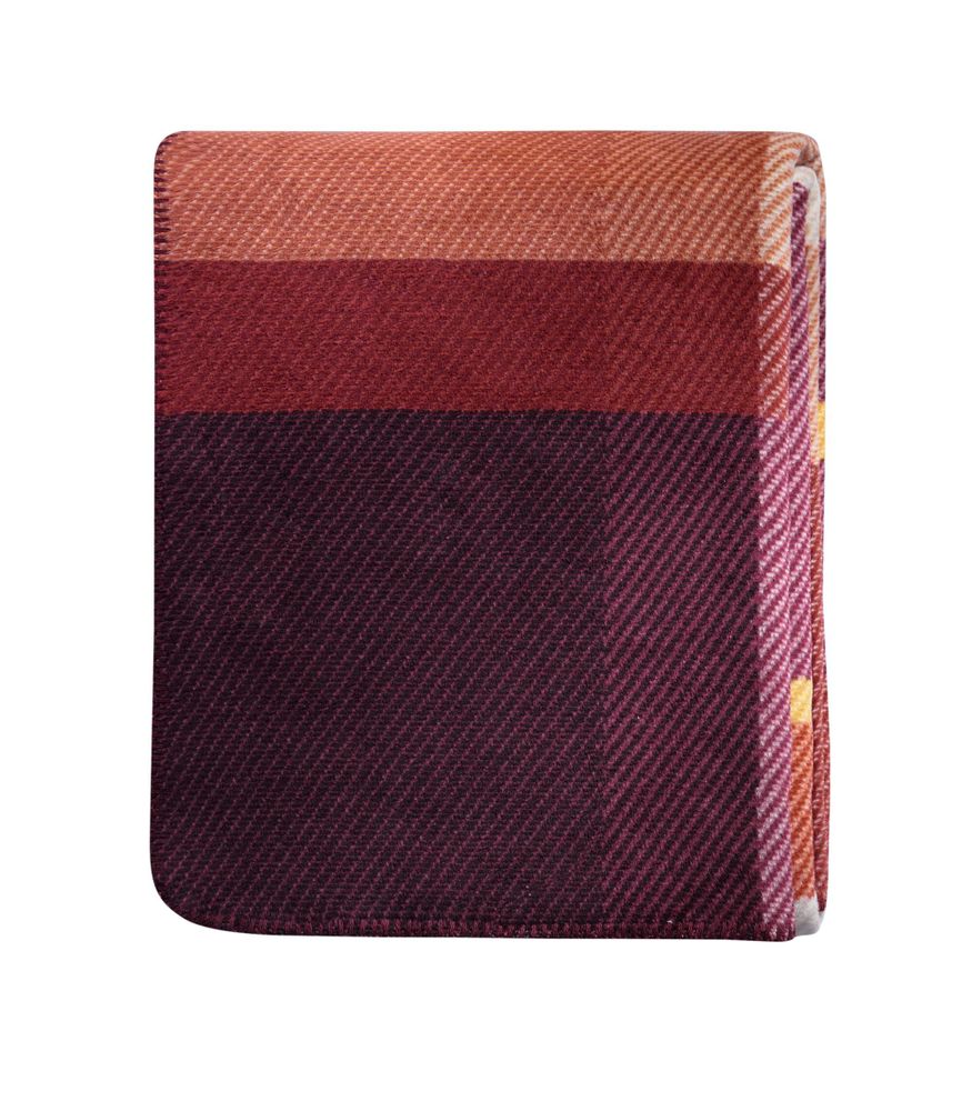 Throw blankets - Blanket Ruby Check - BIEDERLACK