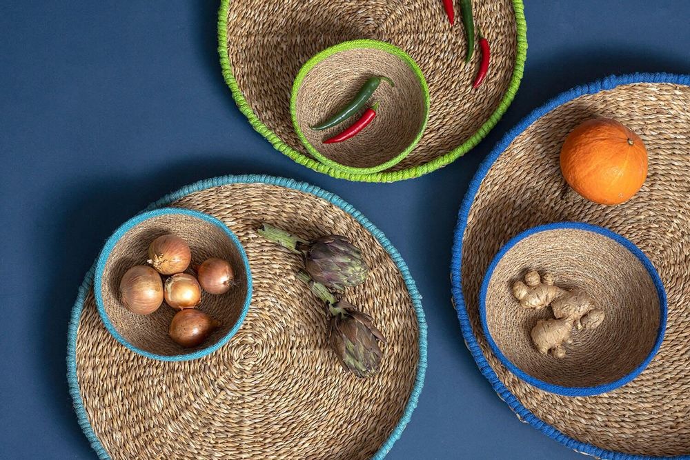 Boîtes de conservation - Plateaux SEAWEED Set de 3 - TRANQUILLO